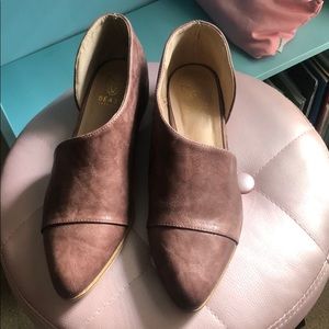 Brown Leather Slip Oxford